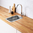 BOHOLMEN - inset sink, 1 bowl, stainless steel, 47x30 cm | IKEA Hong ...