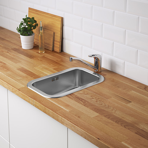 BOHOLMEN inset sink, 1 bowl