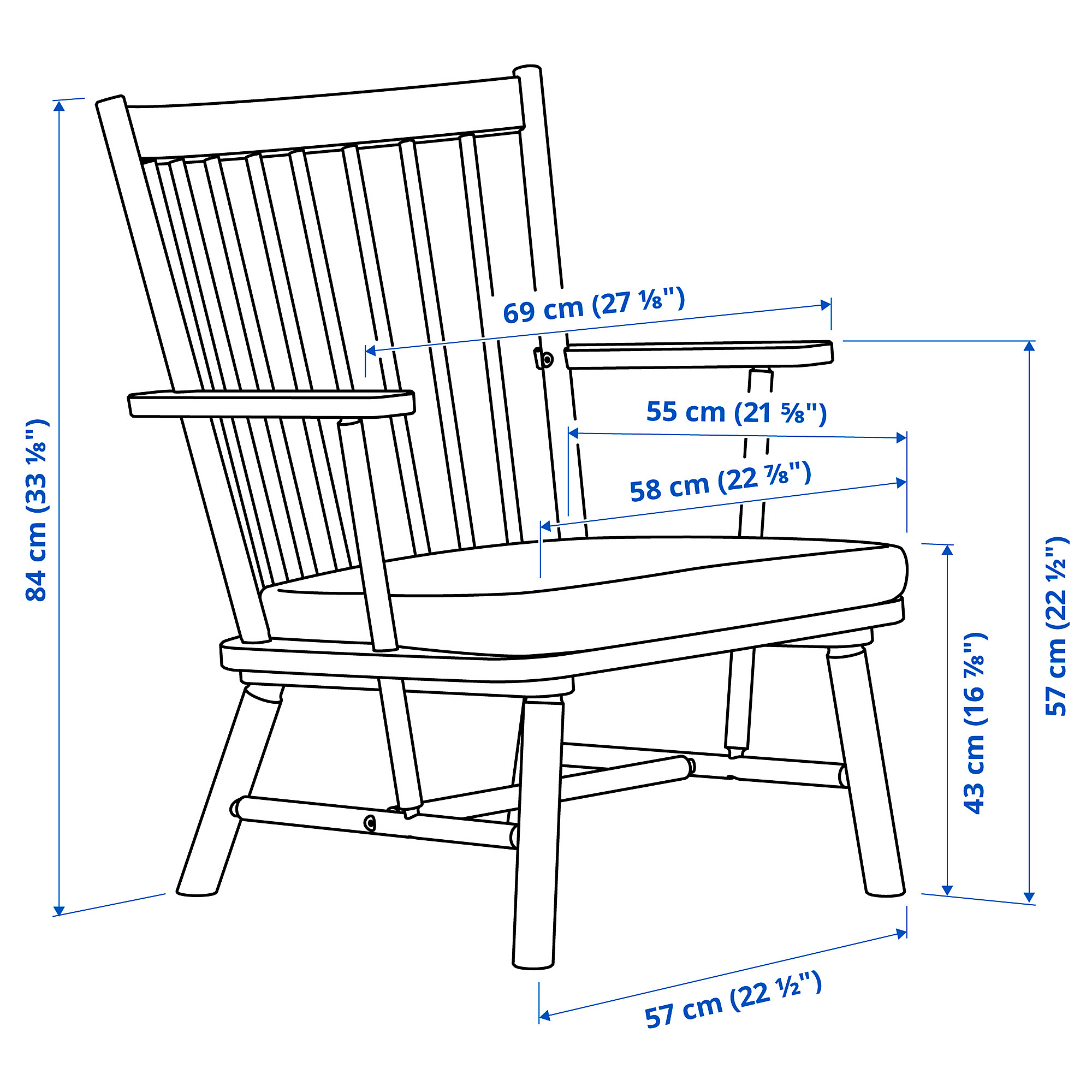 PERSBOL armchair