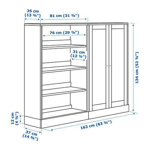 HAVSTA storage combination