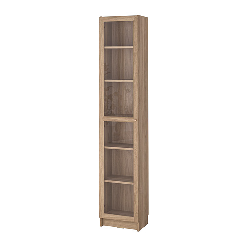 BILLY/OXBERG bookcase with glass door