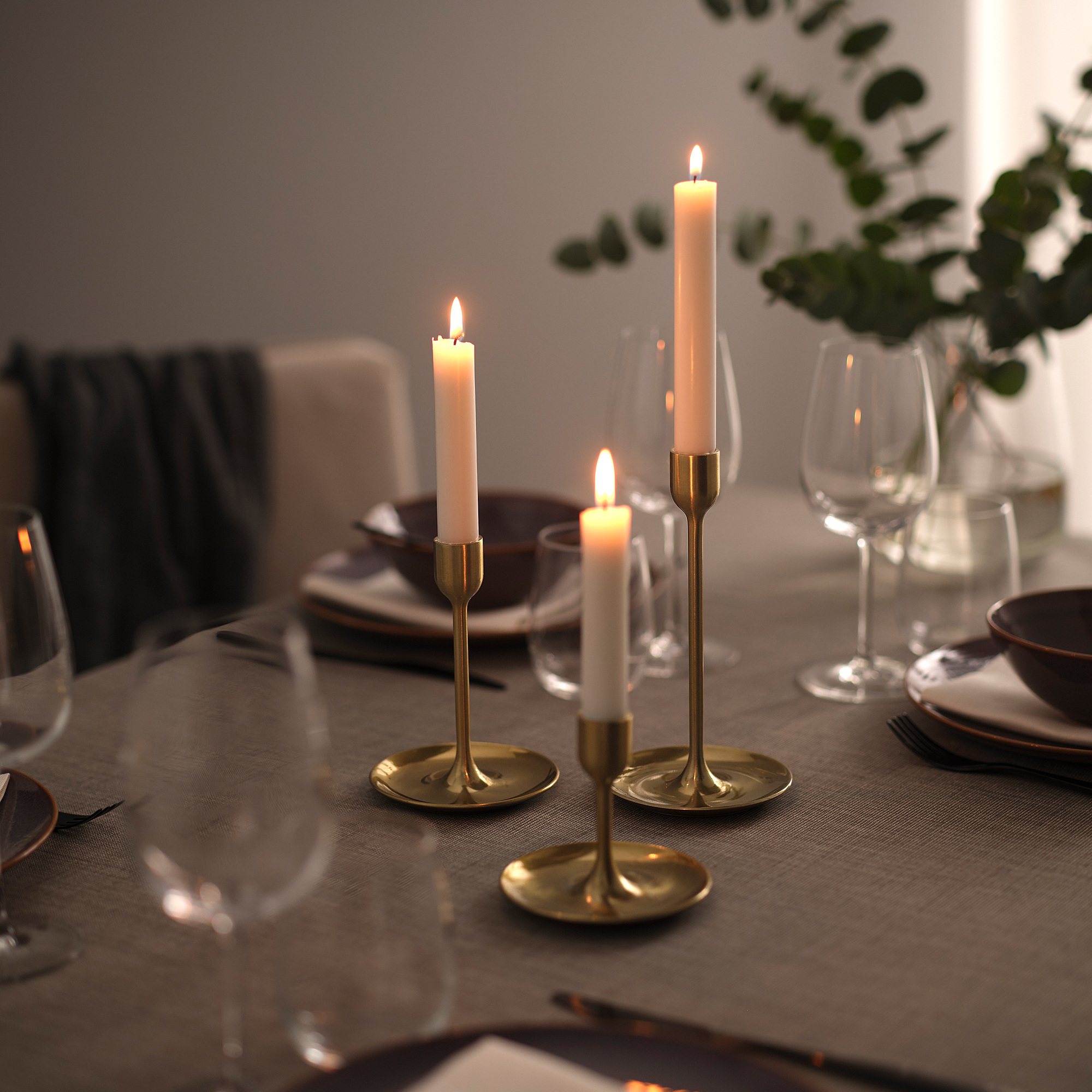 FULLTALIG candlestick, set of 3