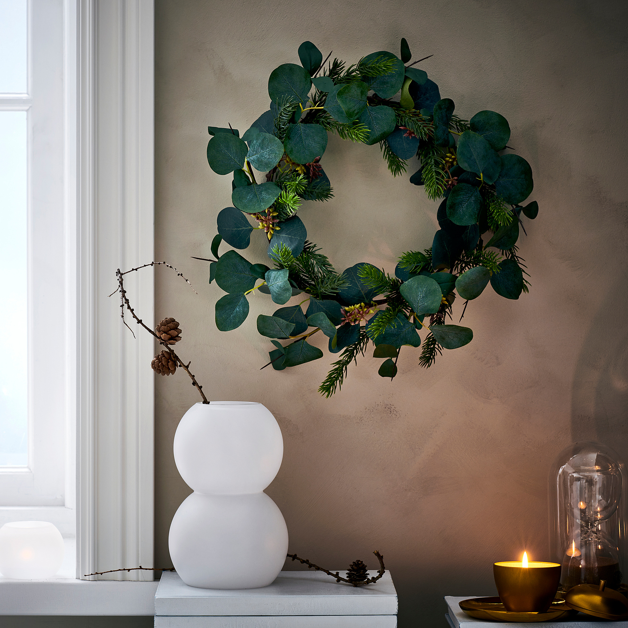 VINTERFINT artificial wreath