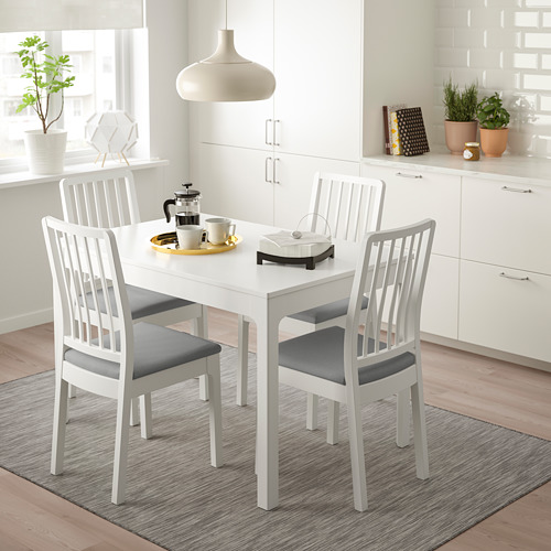 EKEDALEN/EKEDALEN table and 4 chairs