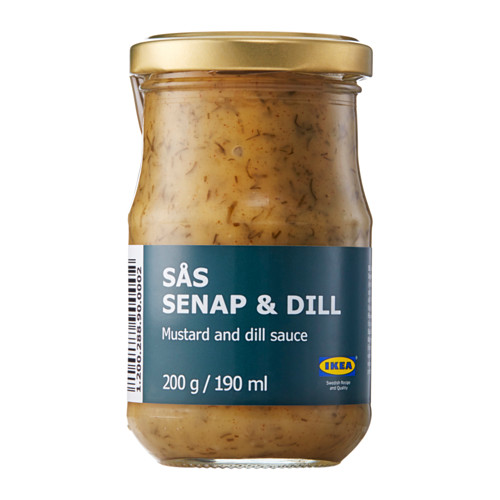 SÅS SENAP & DILL sauce for salmon