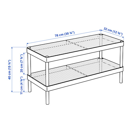 MACKAPÄR shoe rack