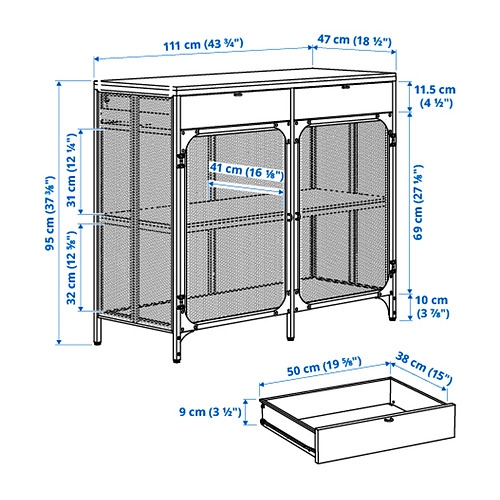 FJÄLLBO sideboard