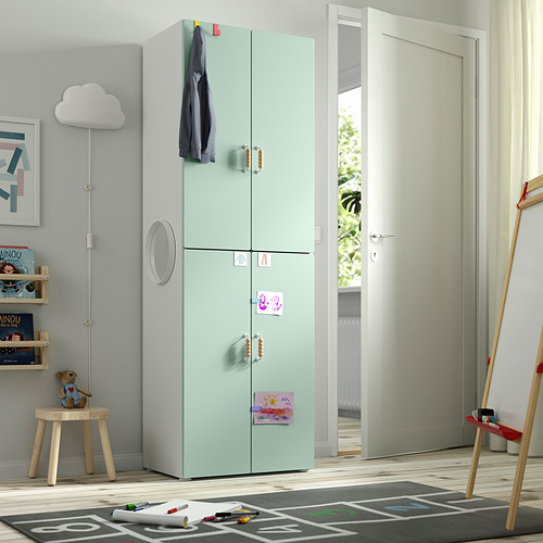 PLATSA/SMÅSTAD wardrobe