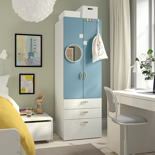 PLATSA/SMÅSTAD wardrobe