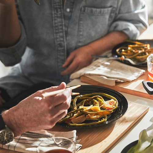 HEMLAGAD wok with lid