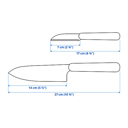 FÖRDUBBLA 2-piece knife set