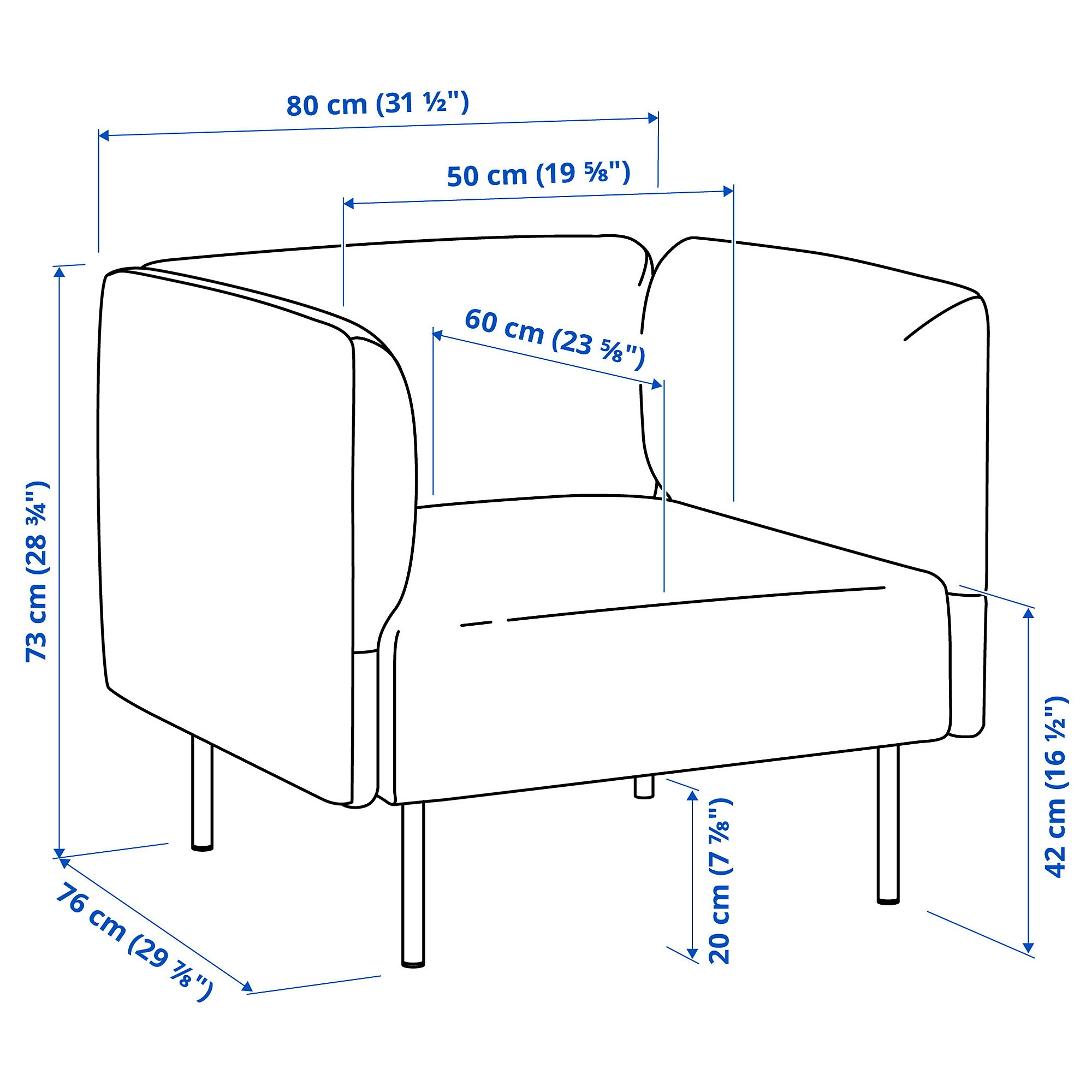 LILLEHEM armchair