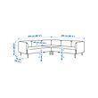 LILLEHEM modular corner sofa, 4 seat