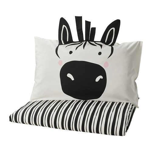 NATTHÄGER duvet cover and pillowcase
