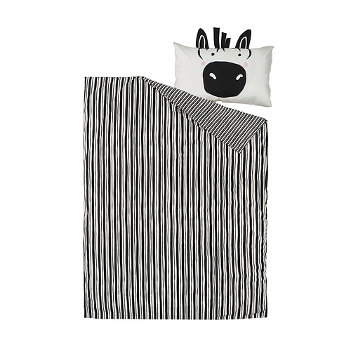NATTHÄGER duvet cover and pillowcase