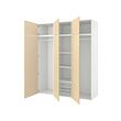 PLATSA wardrobe w 6 doors