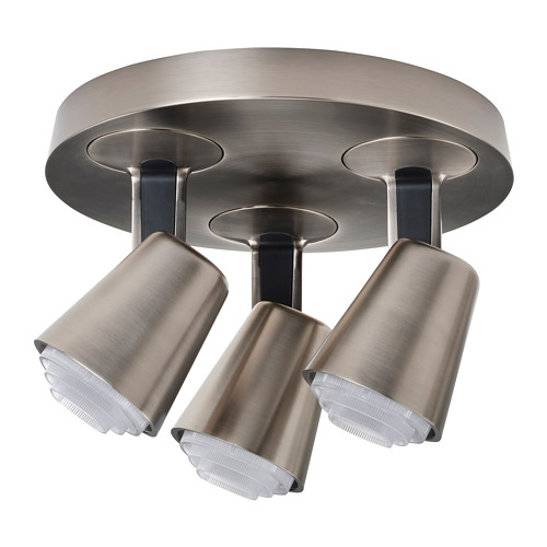 MONAZIT ceiling spotlight with 3 spots