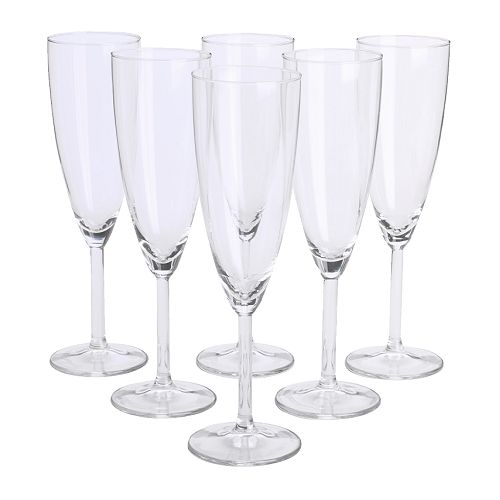 champagne stemware