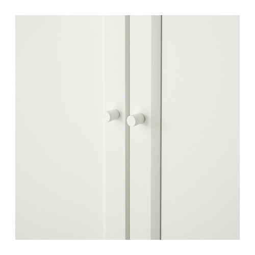 BILLY/OXBERG bookcase with doors, white IKEA Hong Kong and Macau