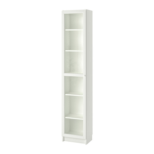 BILLY/OXBERG bookcase with glass door