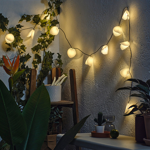 SOLVINDEN LED lighting chain with 12 lights