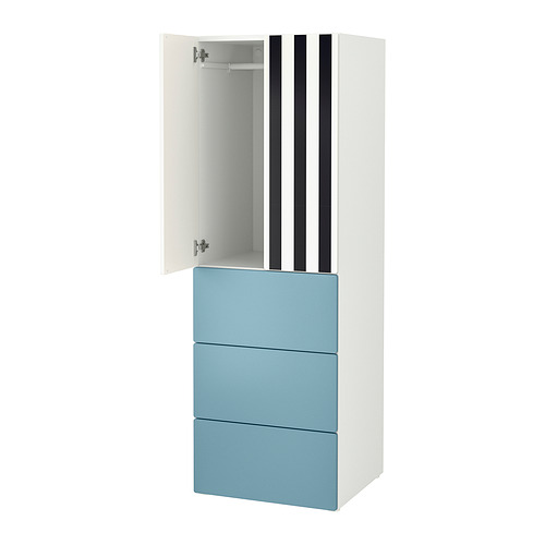 PLATSA/SMÅSTAD wardrobe