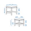 HAVSTA 茶几，2件套裝