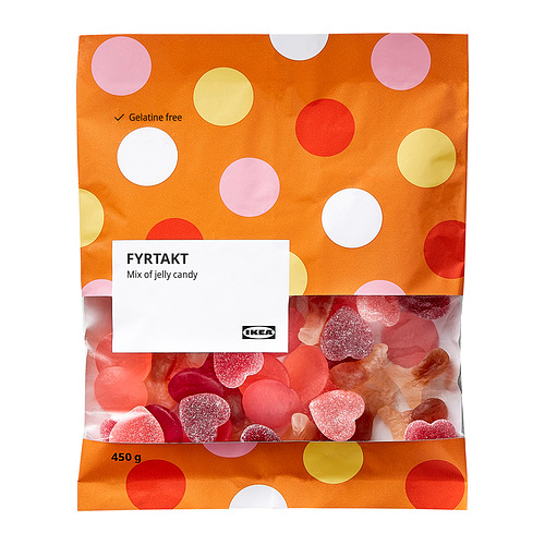 FYRTAKT - mix of jelly candy, 450 g | IKEA Hong Kong and Macau - PE928626_S4