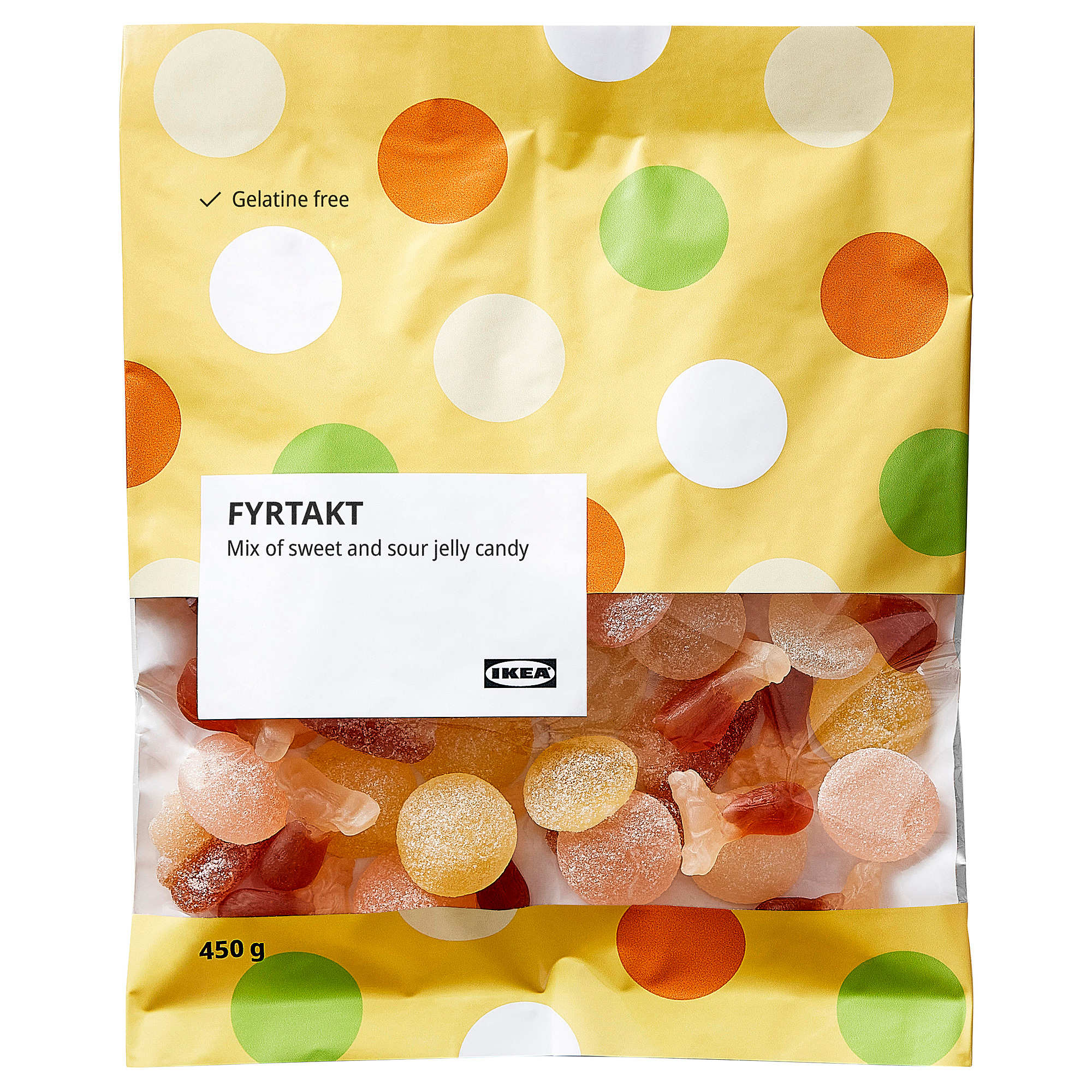 FYRTAKT 雜錦酸甜味啫喱軟糖