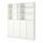 BILLY/OXBERG - 玻璃門書櫃組合, 白色 | IKEA 香港及澳門 - PE714571_S1