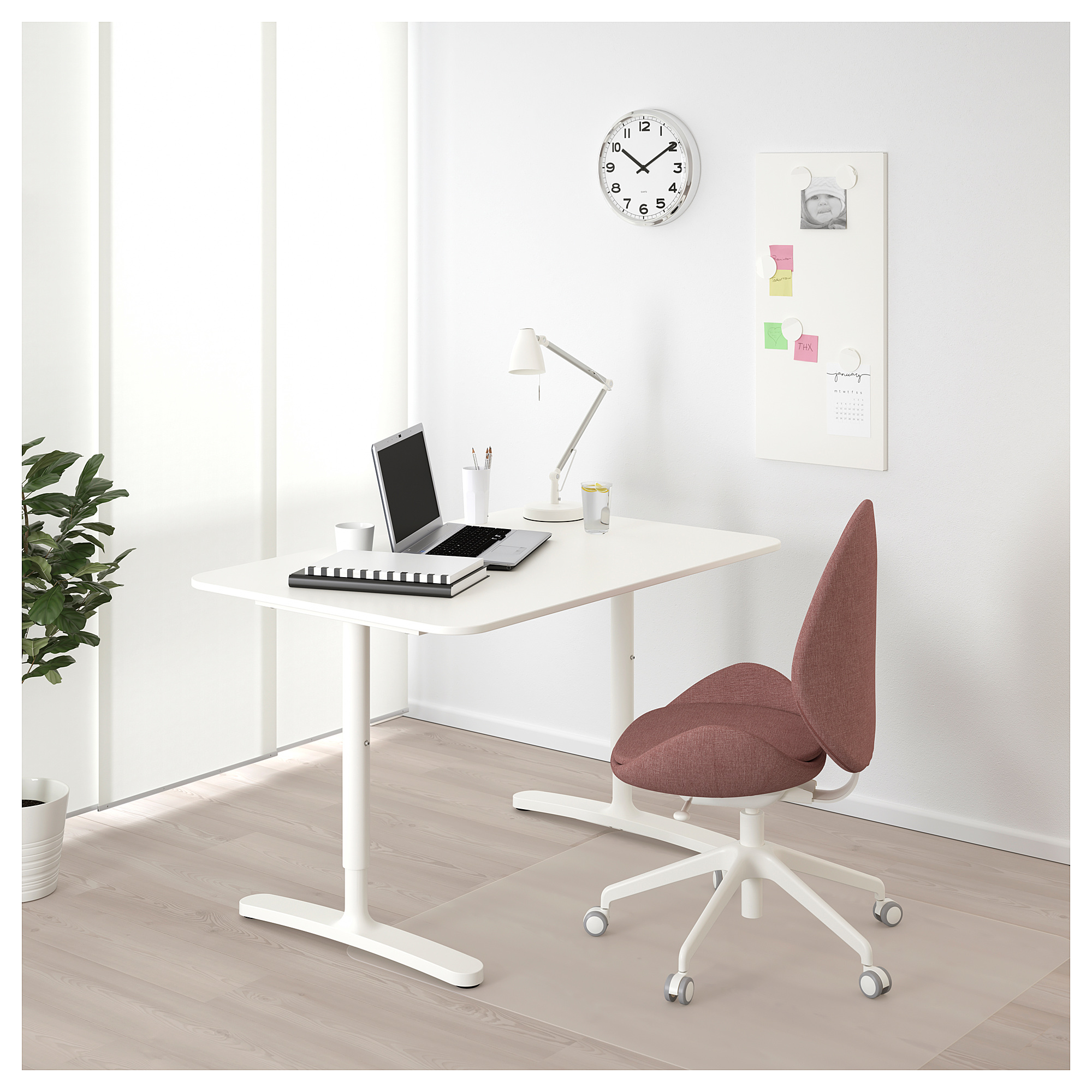 BEKANT desk, 120x80cm, white IKEA Hong Kong and Macau