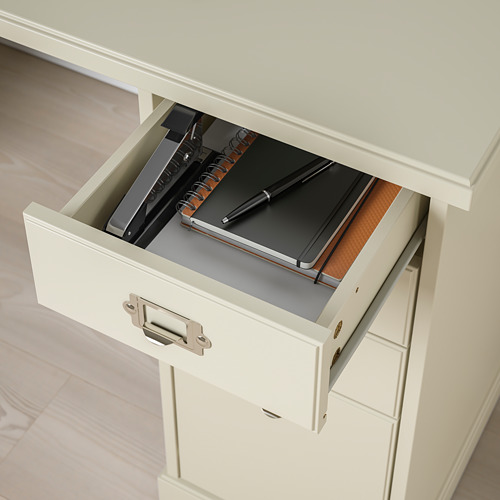 VEBJÖRN desk, 140x60x72 cm, beige