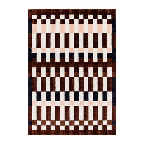 MARKBLÅMME rug, low pile