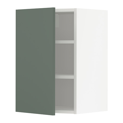 METOD wall cabinet with shelves