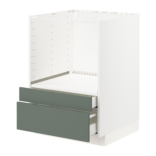 METOD/MAXIMERA base cabinet f combi micro/drawers