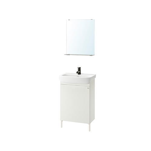 BJÖRKÅN/NYSJÖN bathroom furniture, set of 5