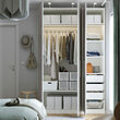 PAX/MISTUDDEN wardrobe combination