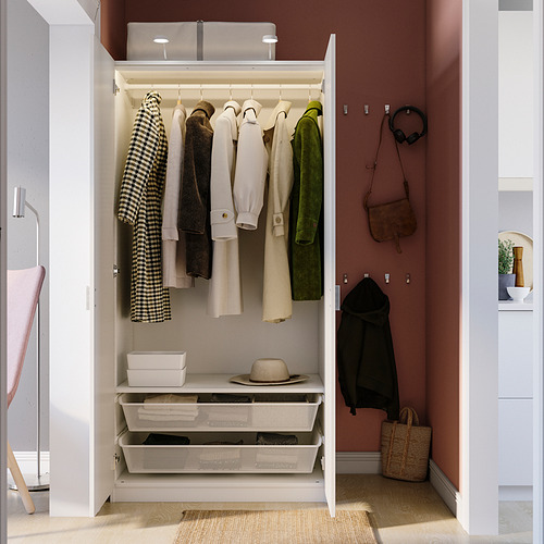 PAX/MISTUDDEN wardrobe combination