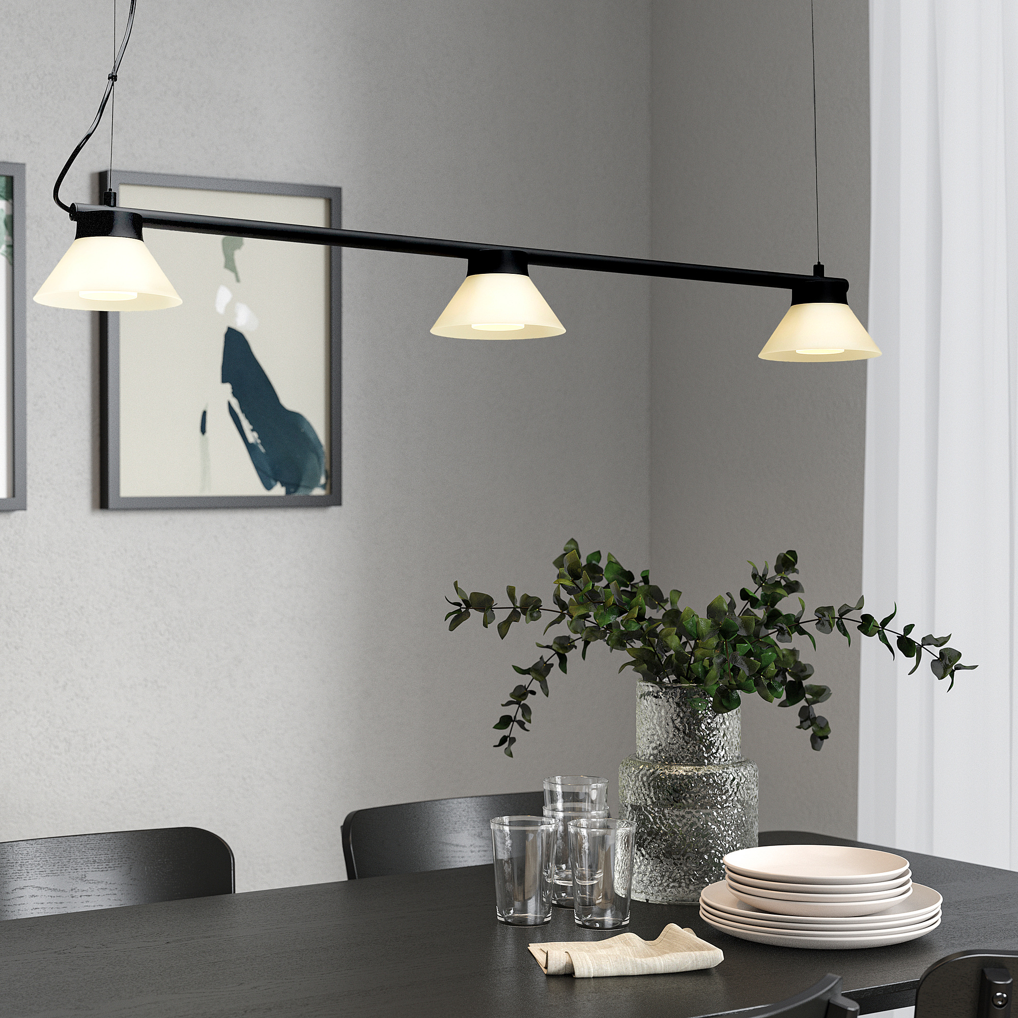 SAMBORD pendant lamp with 3 lamps