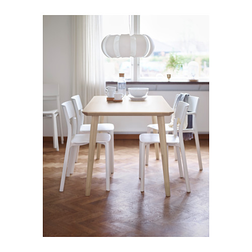 JANINGE/LISABO table and 4 chairs