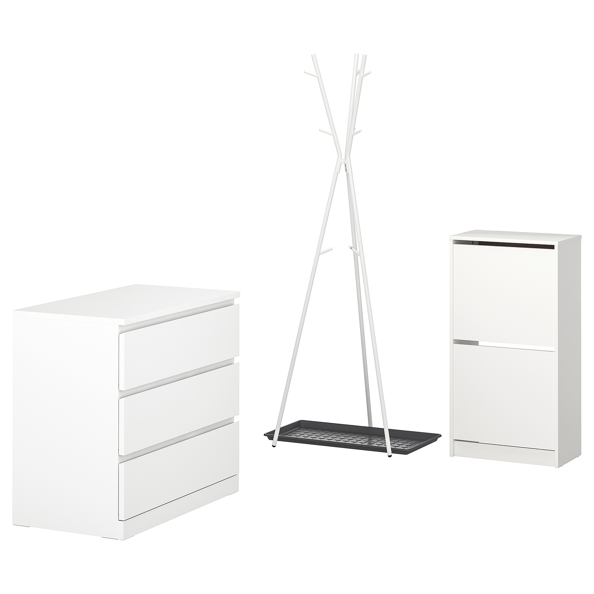 BISSA/EKRAR 玄關傢具，4件套裝