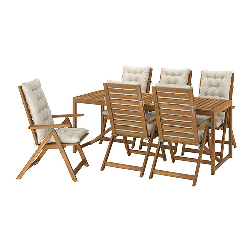 NÄMMARÖ 戶外檯連躺椅組合