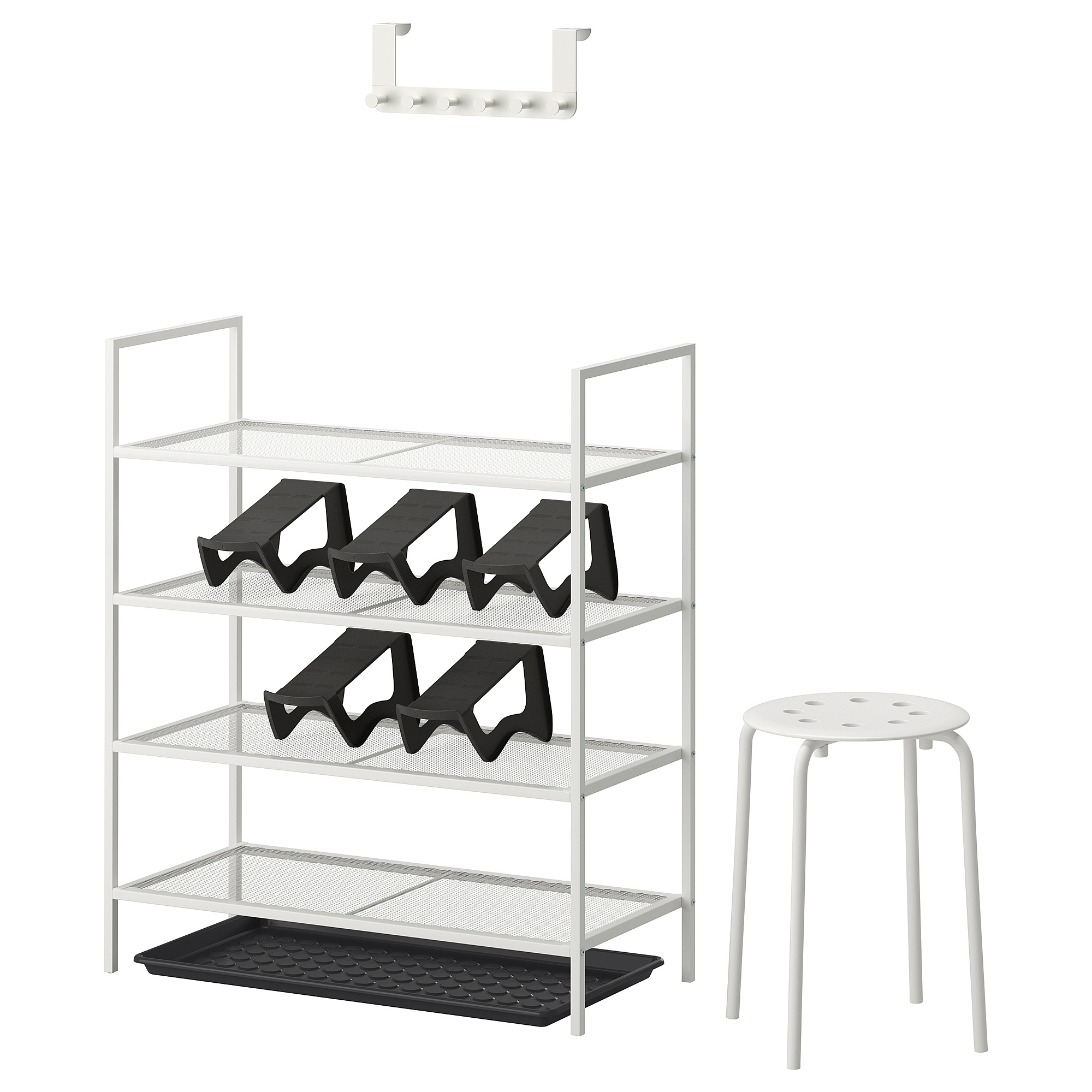 BOJTEN hallway furniture, set of 10