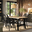 SKOGSTA table and 4 chairs