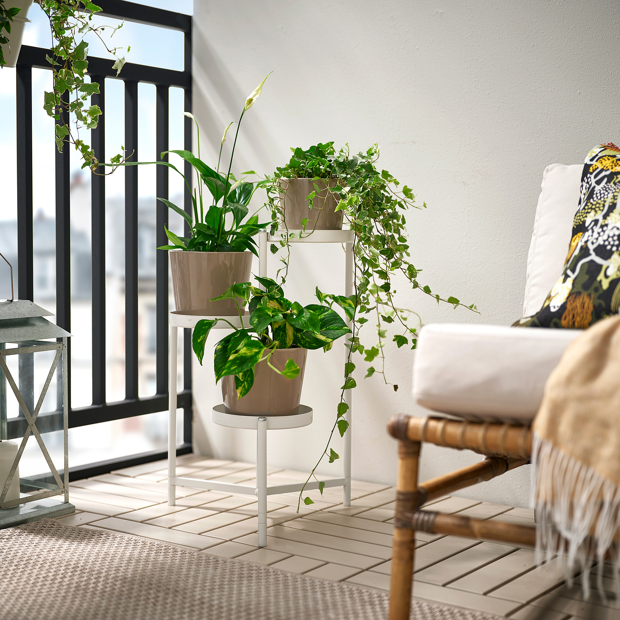 OLIVBLAD plant stand