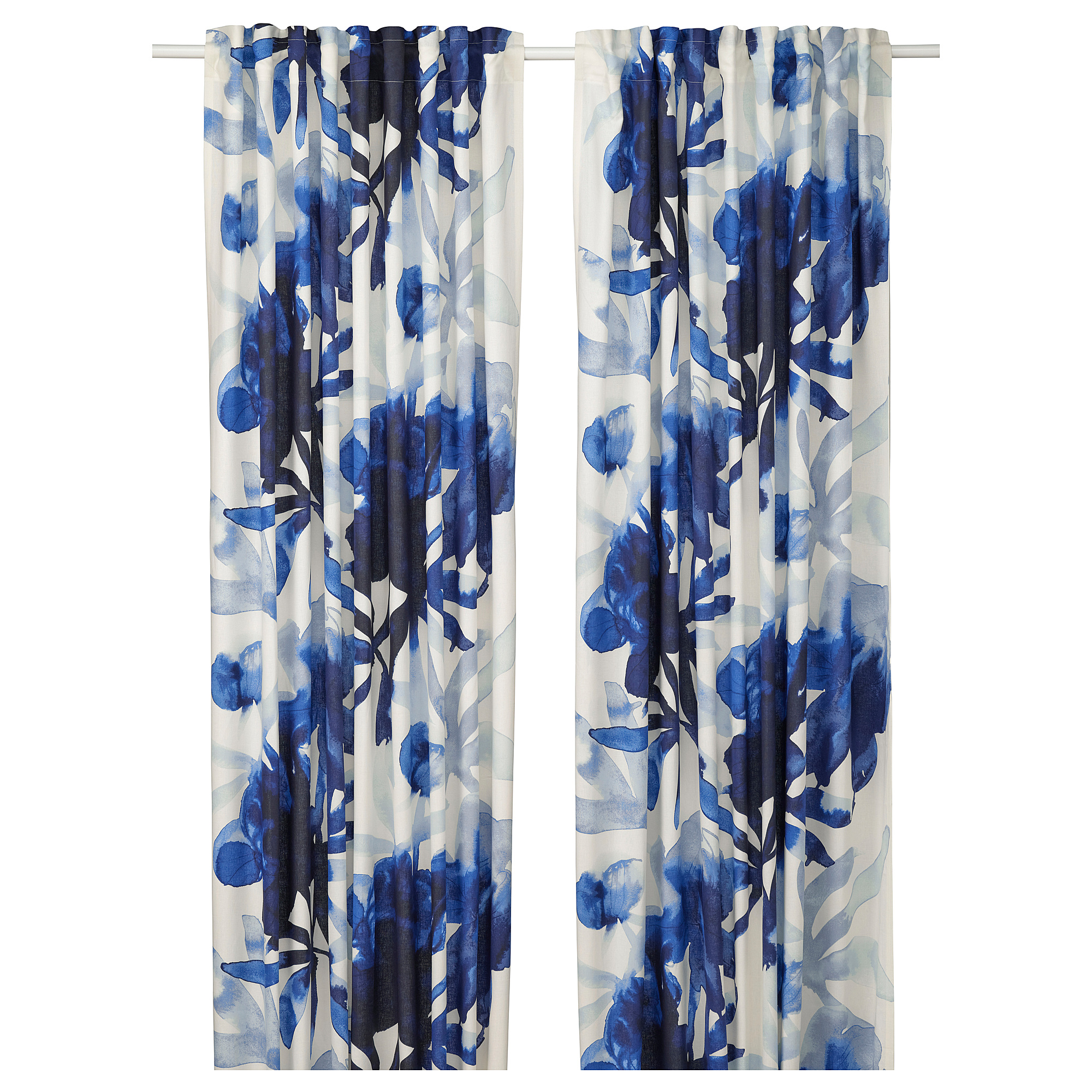 SKOGSNÄSSLA curtains, 1 pair