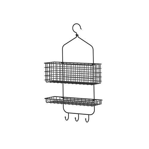 BLECKSJÖN shower hanger, two tiers