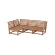 NÄMMARÖ corner sofa, 3-seat