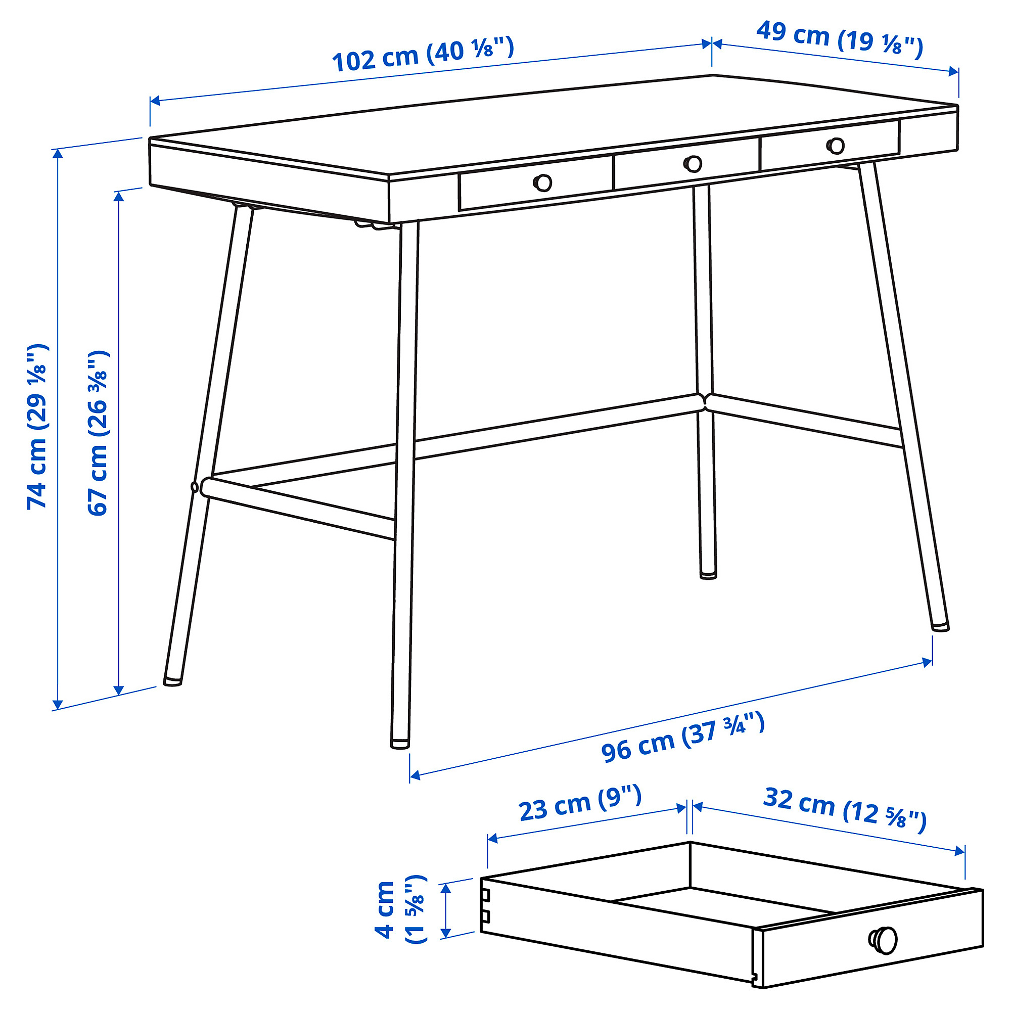 LILLÅSEN desk