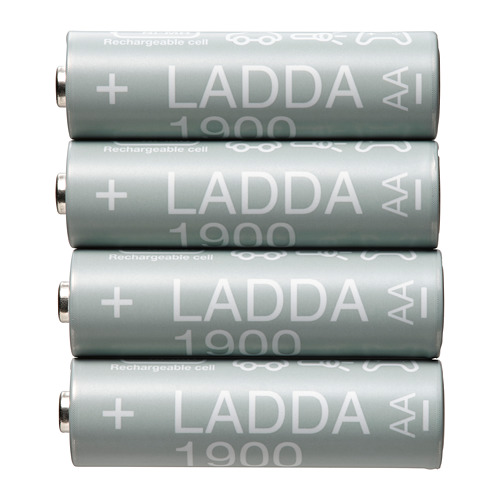 LADDA rechargeable battery